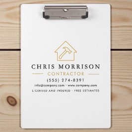 Carpeta De Pinza Building Construction Contractor White Gold