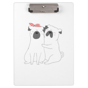 Carpeta De Pinza Bulldog lindo Regalo de Perro Perro Coincidiendo