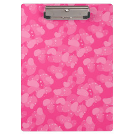 Carpeta De Pinza Burbujas rosadas