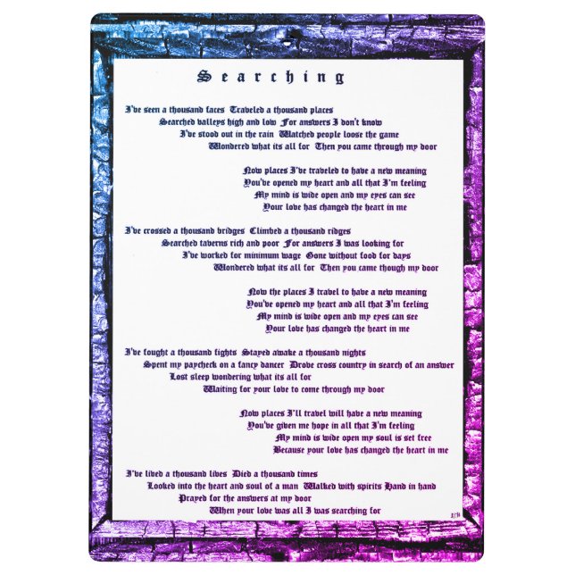 Carpeta De Pinza Búsqueda (Reverso)