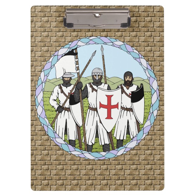 Carpeta De Pinza Caballeros Templarios medievales (Anverso)
