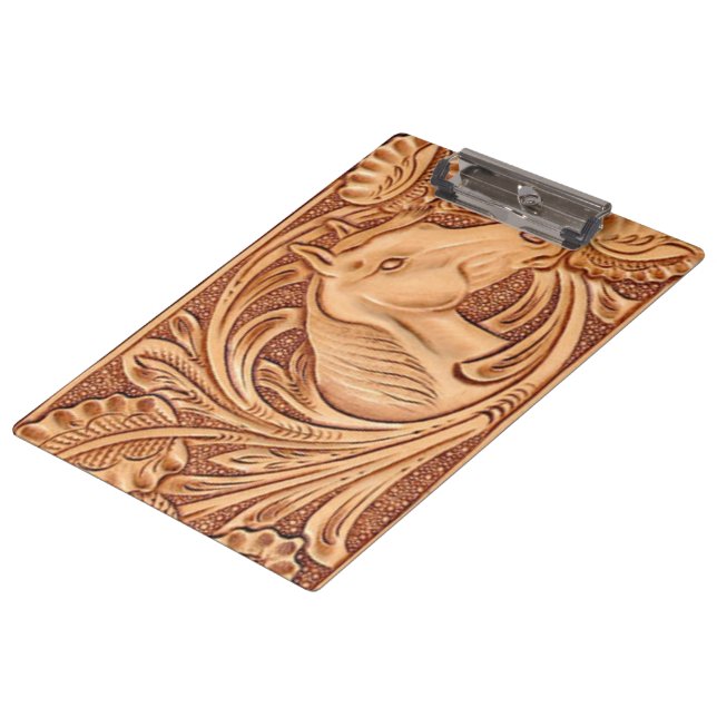Carpeta De Pinza caballo rústico del equestrian del cuero del país (Angular)