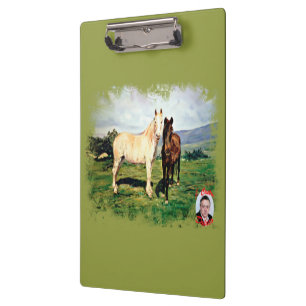 Carpeta De Pinza Caballos/Cabalos/Horses