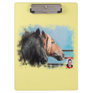 Carpeta De Pinza Caballos/Cabalos/Horses