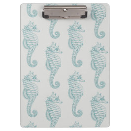 Carpeta De Pinza Caballos tropicales de mar, patrón de caballito de