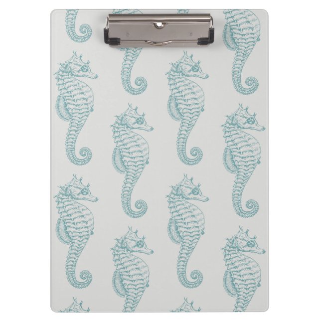 Carpeta De Pinza Caballos tropicales de mar, patrón de caballito de (Anverso)