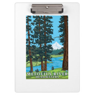 Carpeta De Pinza Cabeceras del río de Metolius, Oregon