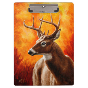 Carpeta De Pinza Cabeza de toro de Whitetail Deer Trophy