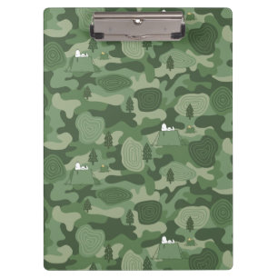 Carpeta De Pinza Cacahuetes Campamento de camuflaje Snoopy & Wood