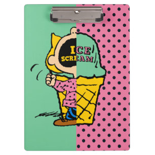 Carpeta De Pinza Cacahuetes   Media y media del Helado Sally