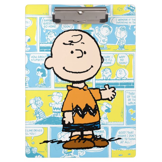 Carpeta De Pinza Cacahuetes | Patrón de cómics de Charlie Brown (Anverso)