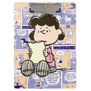 Carpeta De Pinza Cacahuetes Patrón de Lucy Comic
