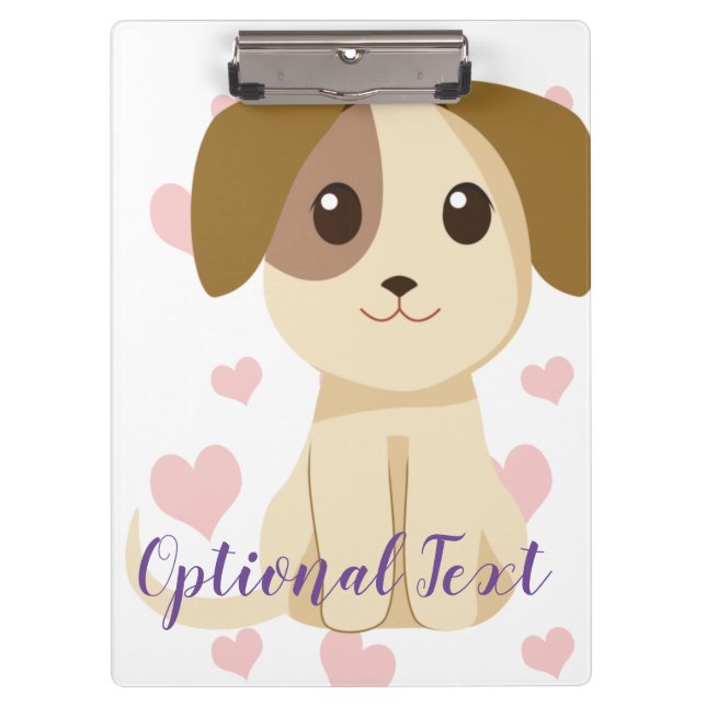 Carpeta De Pinza Cachorro dulce (Anverso)