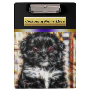 Carpeta De Pinza Cachorro pekingés