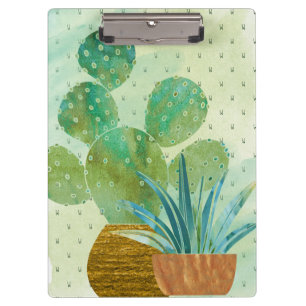 Carpeta De Pinza Cactus Cactus Blues Greens