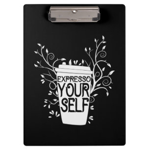 Carpeta De Pinza Café Art Expresso