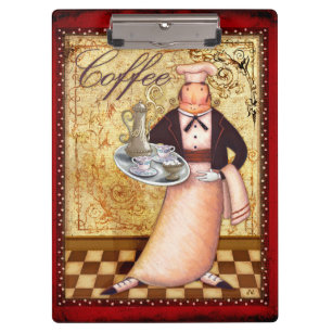 Carpeta De Pinza Café del cocinero