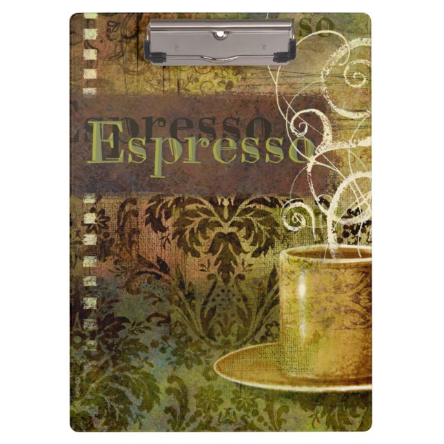 Carpeta De Pinza Café express (Anverso)