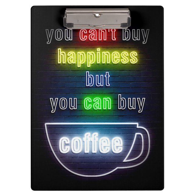 Carpeta De Pinza Café Lover Puedes Comprar Café (Anverso)