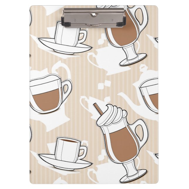 Carpeta De Pinza Café, modelo dulce (Anverso)