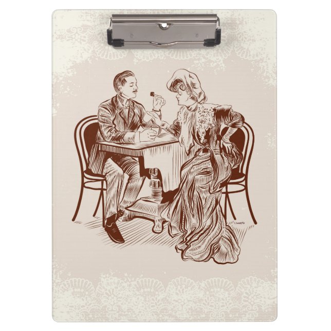 Carpeta De Pinza café y amor (Anverso)