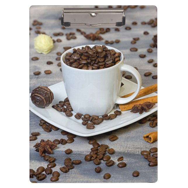 Carpeta De Pinza Café y especias (Anverso)