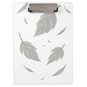 Carpeta De Pinza Caída de hojas - Minimalista naturaleza de la tint