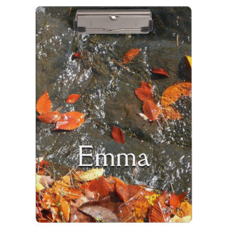 Carpeta De Pinza Caídas en cataratas en fotografía de otoño