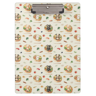 Carpeta De Pinza Caja de Bento de Oso Japonés Lindo