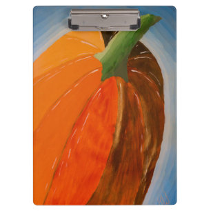 Carpeta De Pinza Calabaza alegre