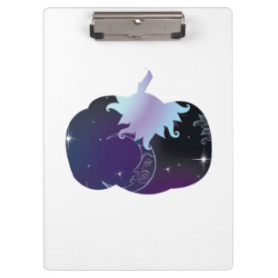 Carpeta De Pinza Calabaza azul oscuro
