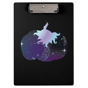 Carpeta De Pinza Calabaza azul oscuro