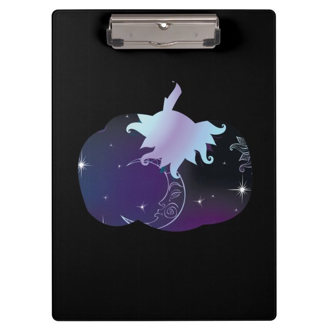 Carpeta De Pinza Calabaza azul oscuro (Anverso)