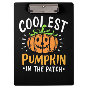 Carpeta De Pinza Calabaza Más Fría De Halloween En El Parche