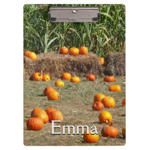 Carpeta De Pinza Calabazas, maíz y heno Fotografía de la cosecha de
