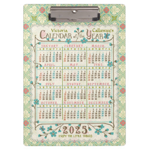 Carpeta De Pinza Calendario de 2025 Aniversario del Art Nouveau vic