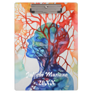 Carpeta De Pinza Cambio de fluido Nombre personalizado