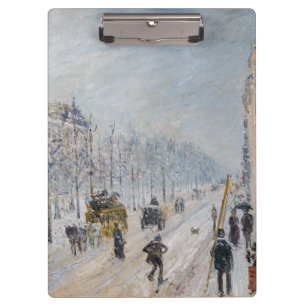 Carpeta De Pinza Camille Pissarro - Bulevares Exteriores, Efecto de