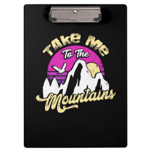Carpeta De Pinza Caminar Me Lleva A La Montaña