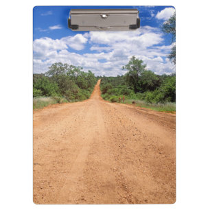 Carpeta De Pinza Camino de tierra, Parque Nacional Kruger, Mpumalan
