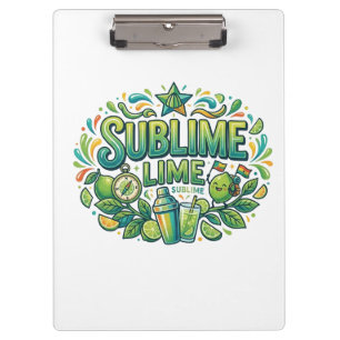 Carpeta De Pinza Camiseta Sublime Lima – Gráfica Divertida para Ama