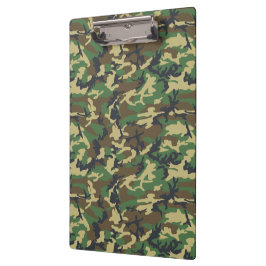 Carpeta De Pinza Camo verde