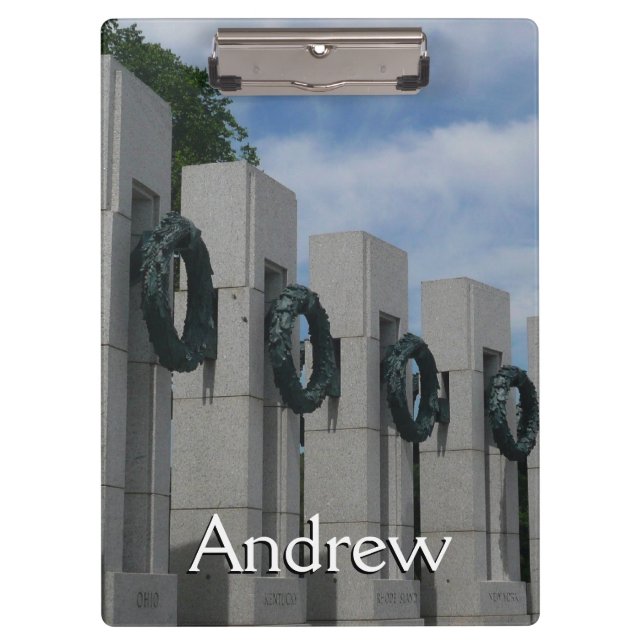 Carpeta De Pinza Campaña conmemorativa de la Segunda Guerra Mundial (Anverso)