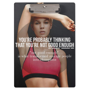 Carpeta De Pinza CAMPEÓN - Motivación del entrenamiento femenino