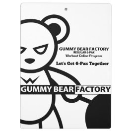 Carpeta De Pinza Campeonato Gummy de Fábrica de Osos