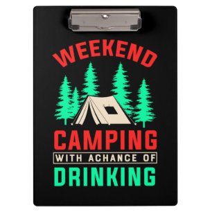 Carpeta De Pinza Camping de fin de semana con una oportunidad de be