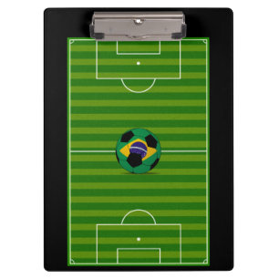 Carpeta De Pinza Campo de balón de fútbol