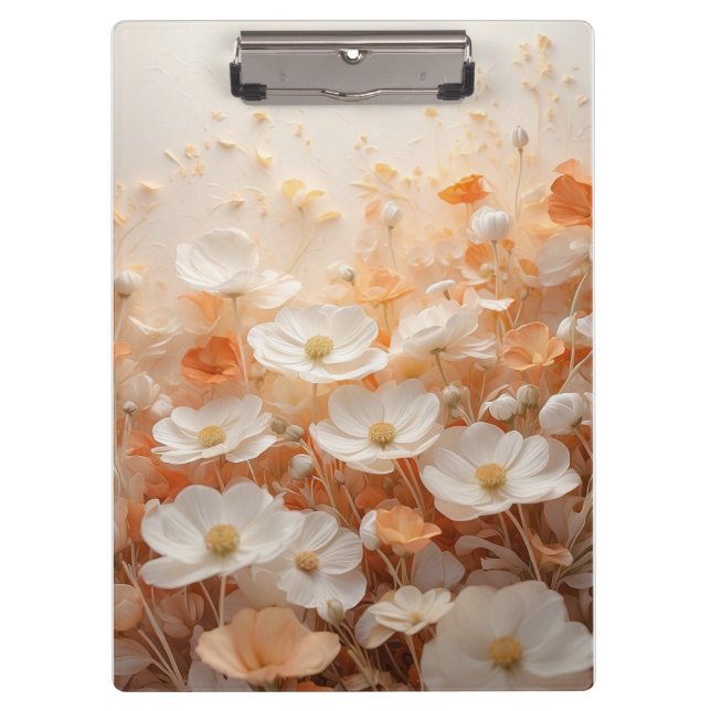 Carpeta De Pinza Campo de flores silvestres (Anverso)