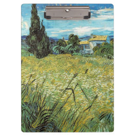 Carpeta De Pinza Campo de Trigo Verde Vincent van Gogh