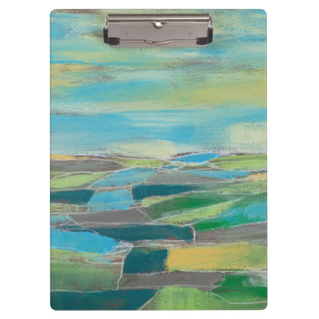 Carpeta De Pinza Campo Fragmentado I (Anverso)